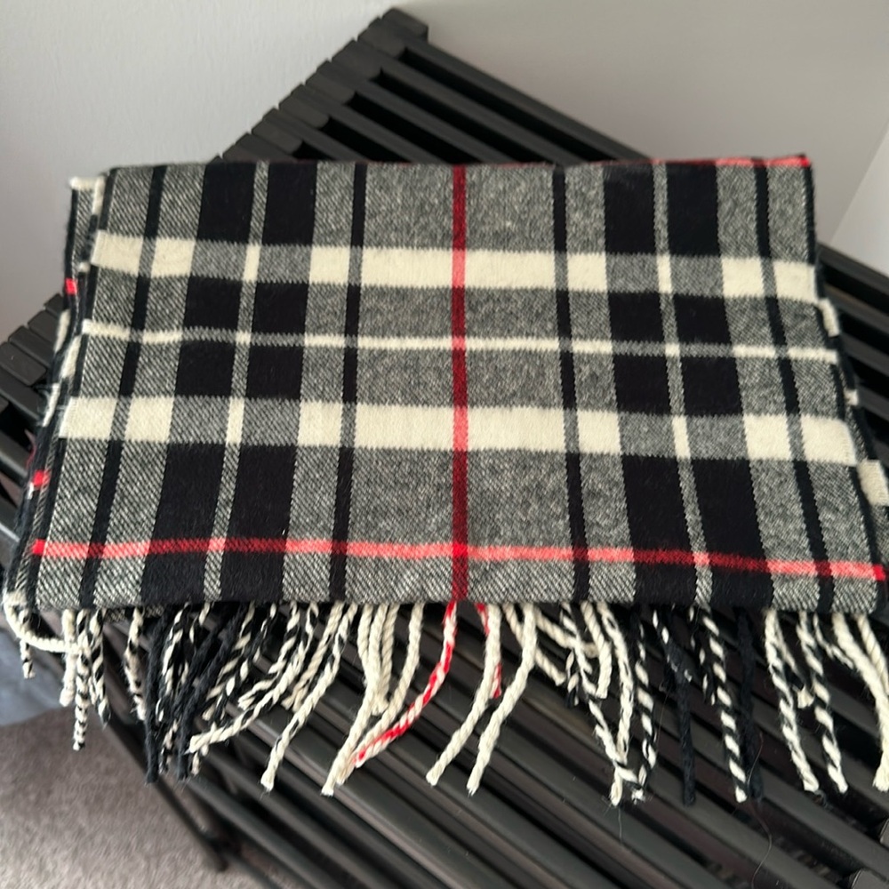 Plaid scarf
